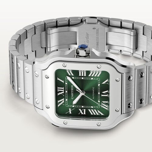 Cartier Santos de Cartier Medium Automatic 35 mm Stainless Steel Maison Birks